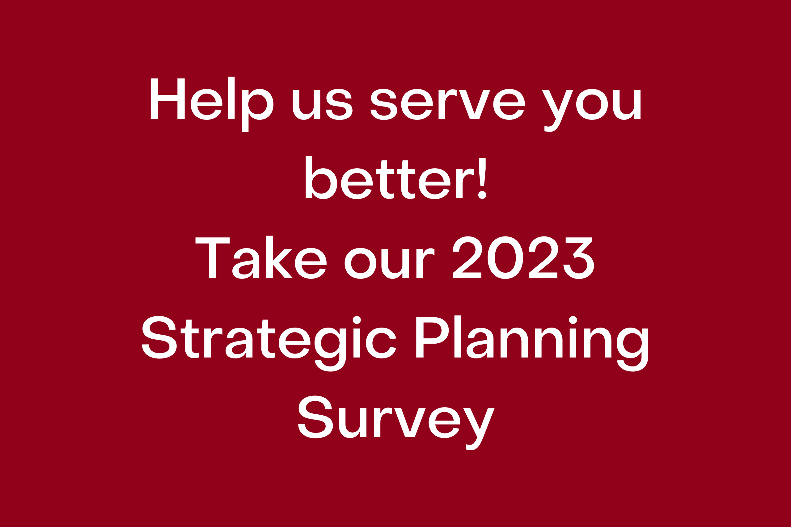 Strategic Planning Survey 2023
