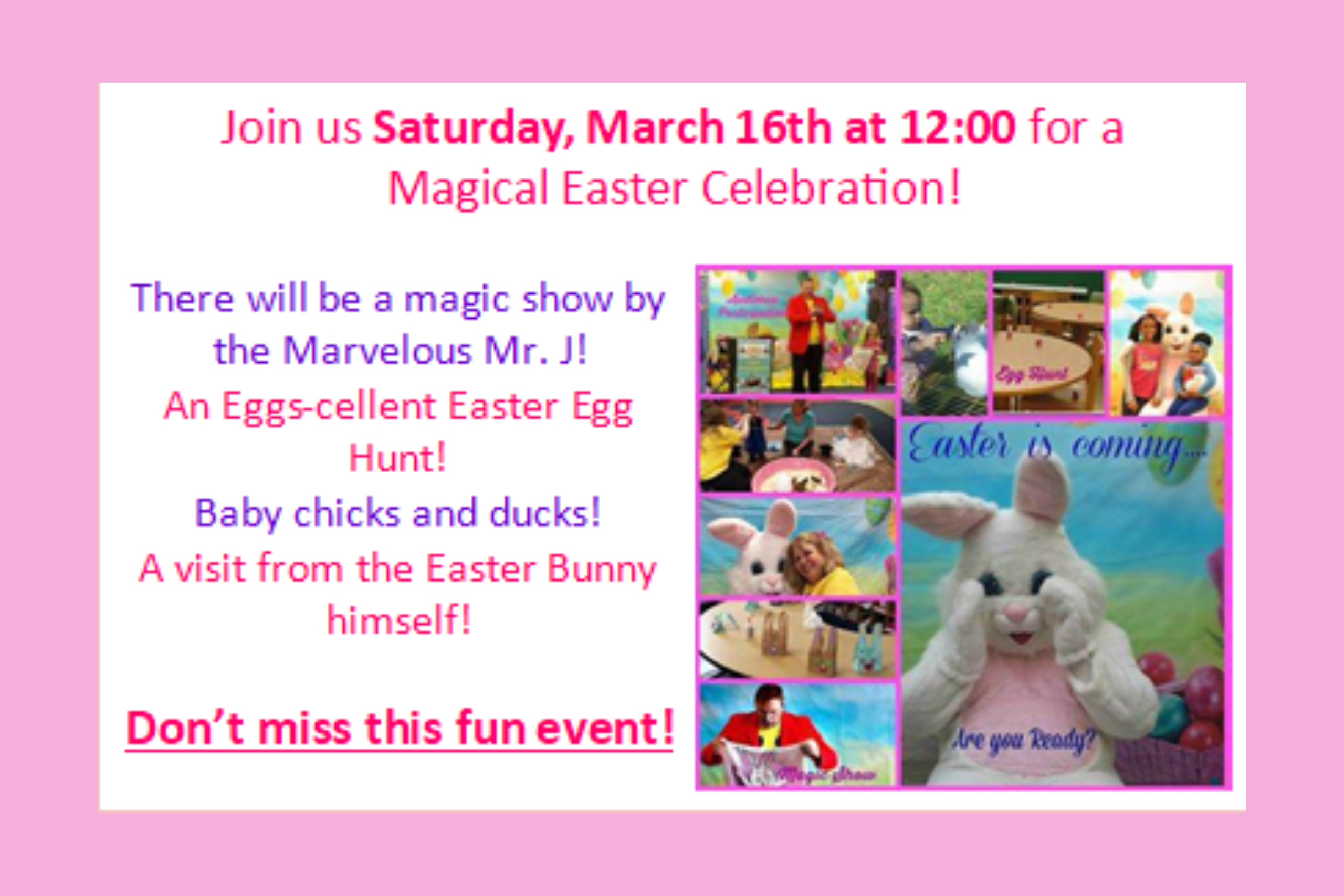 Magical Easter Celebration!!