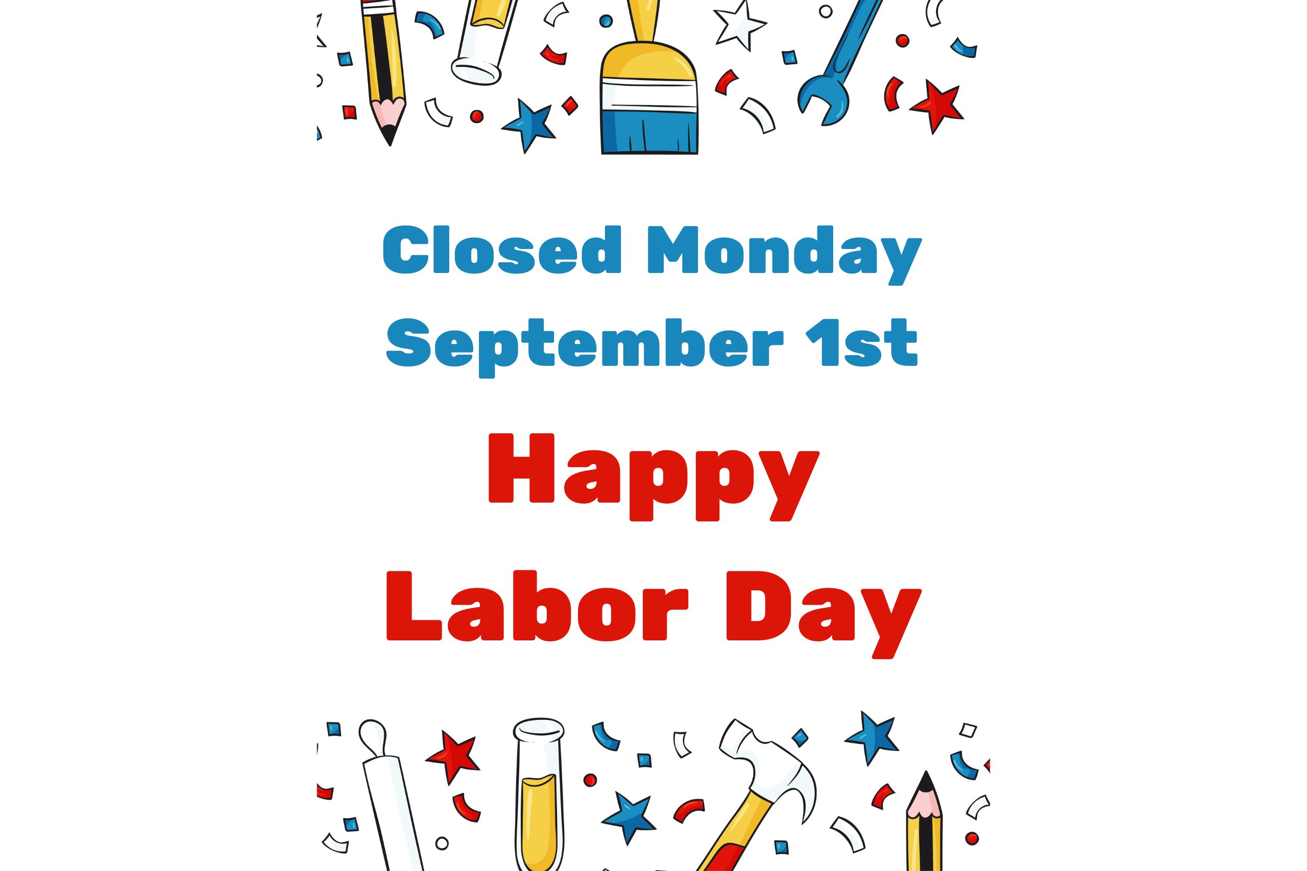 Library Closed Sept. 1st
